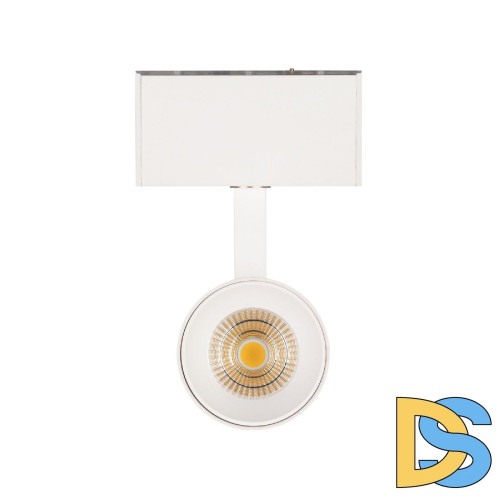 Трековый магнитный светильник Arlight MAG-SPOT-45-R85-12W Warm3000 (WH, 36 deg, 24V, DALI) 046591