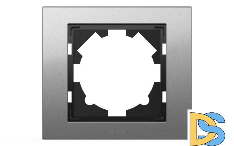 Рамка одноместная ELBI Zena Platin 500-073600-271