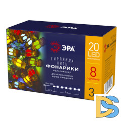 Светодиодная гирлянда ЭРА ENIN-3F Б0041897