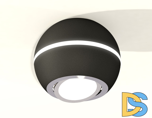 Накладной поворотный светильник с дополнительной подсветкой Ambrella Light Techno XS1102021 (C1102, N7003)