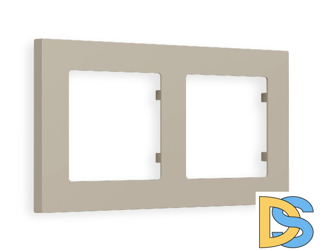 Рамка двухместная Ambrella Volt Techno AF220362