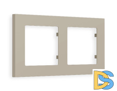 Рамка двухместная Ambrella Volt Techno AF220362