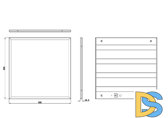 Светодиодная панель Эра SPO-6-36-6K-M [4] Б0039318