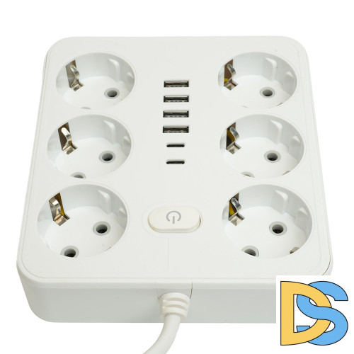 Удлинитель Stekker Home plus HM09-66-02 49982