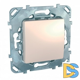 Заглушка, Бежевый, серия Unica, Schneider Electric