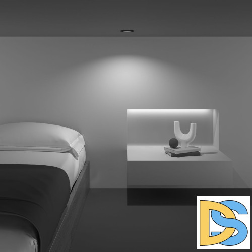 Встраиваемый светильник Maytoni Yin DL030-2-01B