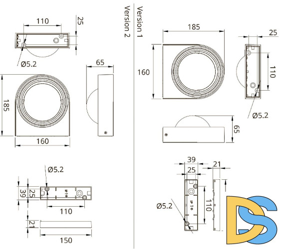 Архитектурный светильник Arte Lamp San Francisco A1831AL-1BK