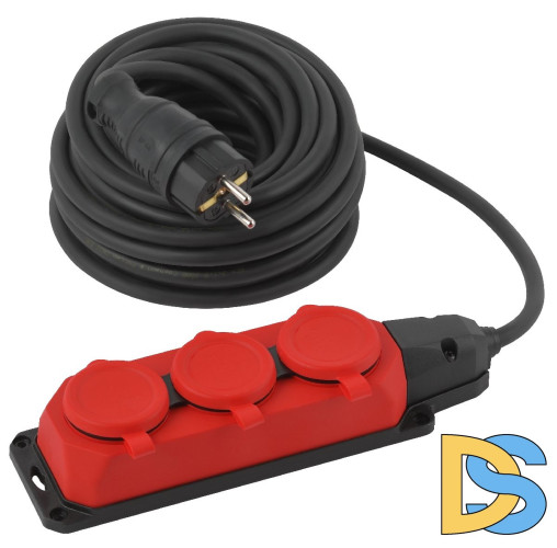 Удлинитель силовой Эра UK-3e-3x1,5-10m-IP44(KG) Б0057580