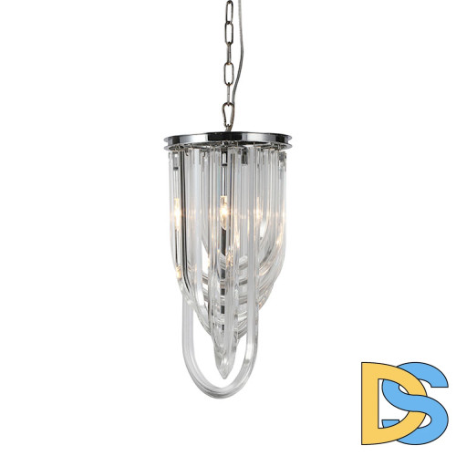 Подвесной светильник Delight Collection Murano Glass KR0116P(S) chrome