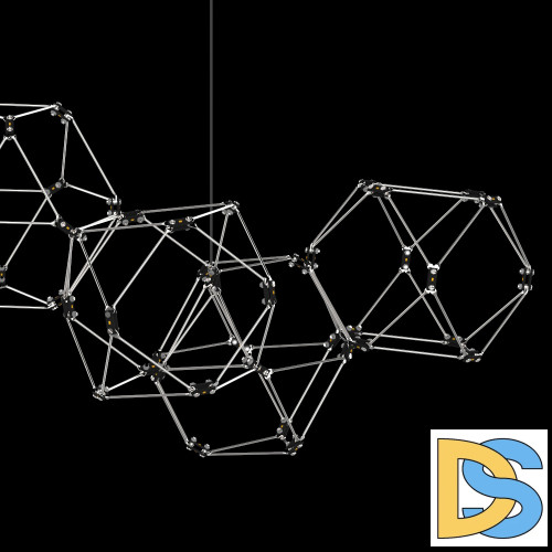 Подвесной светильник Delight Collection Lucciola MD18001068-7A chrome