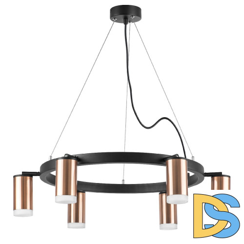 Подвесная люстра Lightstar Rullo (571016+214430-6+202430-6) LR0163060