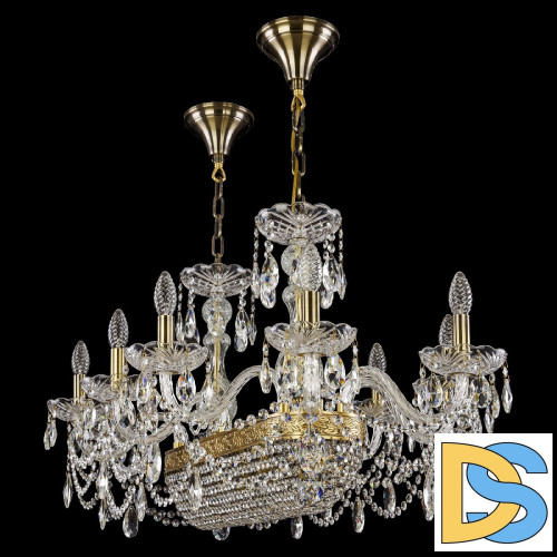 Подвесная люстра Bohemia Ivele Crystal 1453/10/195/600 FP