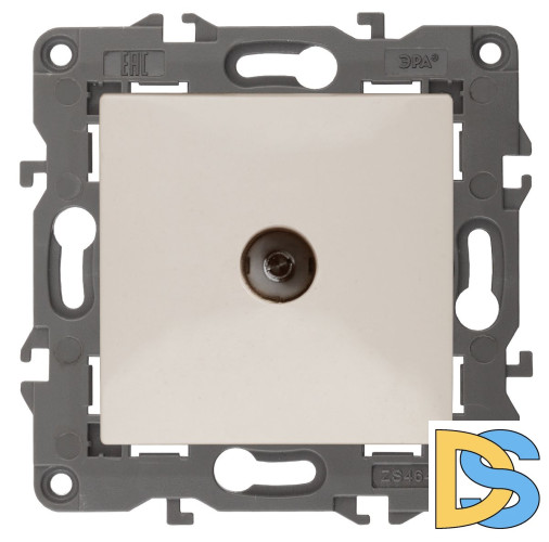 Розетка TV одиночная Эра 14-3101-02 Б0034291