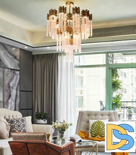 Люстра на штанге Delight Collection Burj BRCH9076-9