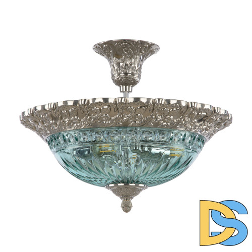 Потолочный светильник Bohemia Ivele Crystal 7091P/39/FL Ni Birusa/M-1G