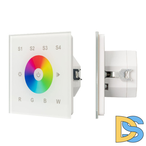 Сенсорная панель Arlight DALI-901-11-1G-4SC-RGBW-DT8-IN White BUS/230V 037200