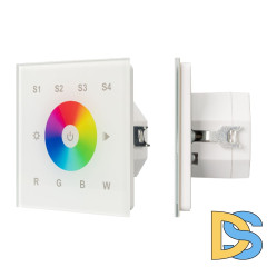 Сенсорная панель Arlight DALI-901-11-1G-4SC-RGBW-DT8-IN White BUS/230V 037200