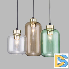 Подвесная люстра TK Lighting Marco 3325 Marco Green