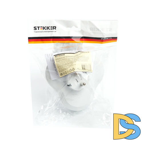 Разветвитель сетевой Stekker ADP16-23-21 49165