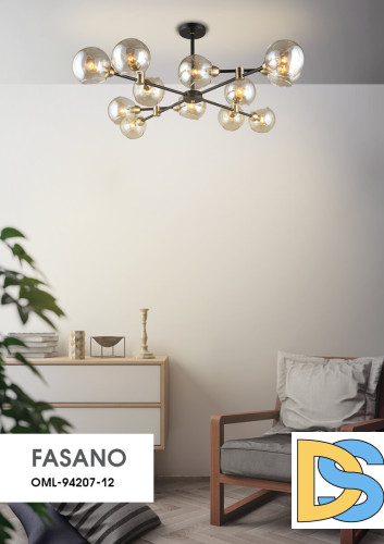 Люстра на штанге Omnilux OML-94207-12