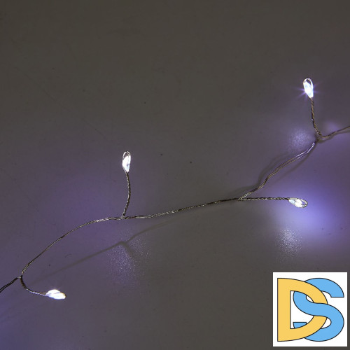 Гирлянда Роса Uniel ULD-S0500-125/DTA WHITE IP20 DEWDROP UL-00012121