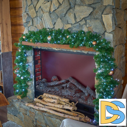 Гирлянда Роса Uniel ULD-S0500-125/DTA WHITE IP20 DEWDROP UL-00012121