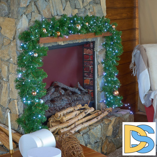 Гирлянда Роса Uniel ULD-S0500-125/DTA WHITE IP20 DEWDROP UL-00012121