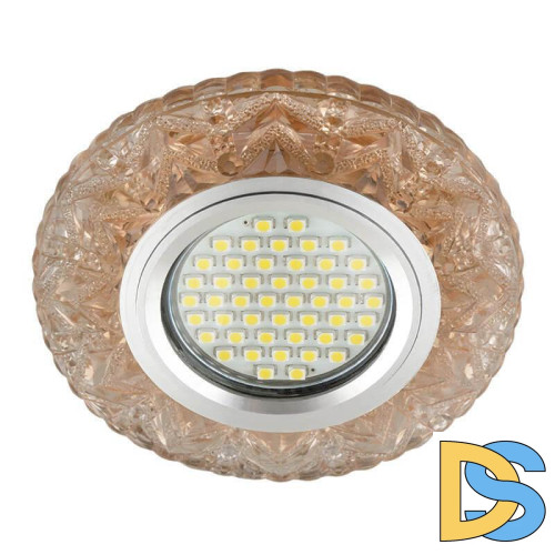 Встраиваемый светильник Fametto Luciole DLS-L146 Gu5.3 Glassy/Tea