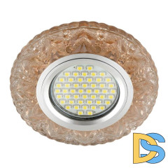 Встраиваемый светильник Fametto Luciole DLS-L146 Gu5.3 Glassy/Tea