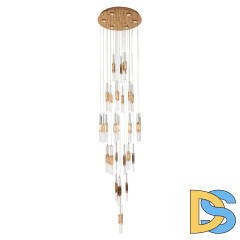 Каскадная люстра Modelux ML.88987.28 GD