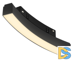 Трековый магнитный светильник iLedex Vision 4822-032-L190-D1500-6W-110DG-3000K-BK