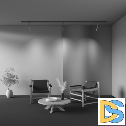 Трековый однофазный светильник Maytoni Focus T TR142-1-6W4K-BS