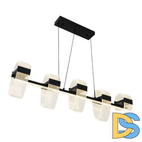 Подвесная люстра LED4U L7708-1200 BK