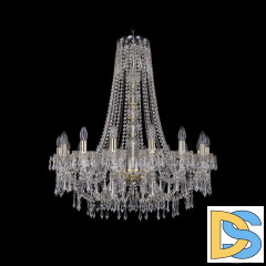 Подвесная люстра Bohemia Ivele Crystal 1403/16/300/h-95 G