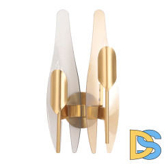 Бра Crystal Lux CASA AP2 BRASS