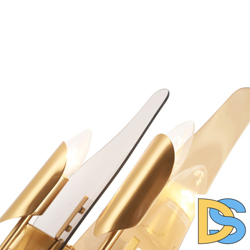 Бра Crystal Lux CASA AP2 BRASS