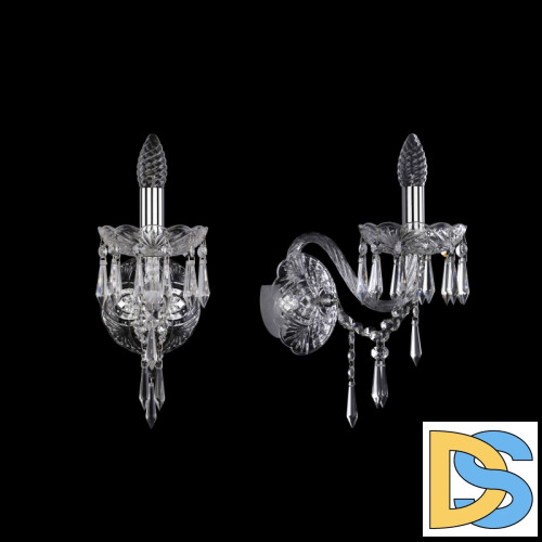 Бра Bohemia Ivele Crystal 1403B/1/160/XL Ni