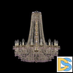 Подвесная люстра Bohemia Ivele Crystal 1410/16/300/h-95 G V7010 M801