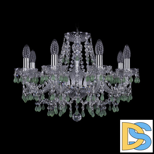 Подвесная люстра Bohemia Ivele Crystal 1410/8/195 Ni V5001