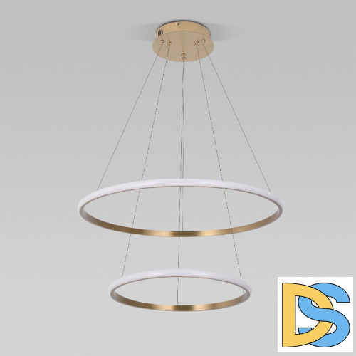 Подвесная люстра Eurosvet Collars 90264/2 латунь a064102