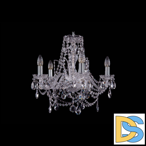 Подвесная люстра Bohemia Ivele Crystal 1411/5/160 Ni