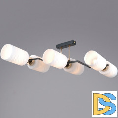 Потолочная люстра Illumico IL0809-6ASQ-25 BK AB NAPLES