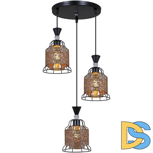 Подвесной светильник Reluce 05363-0.9-03 GD+BK