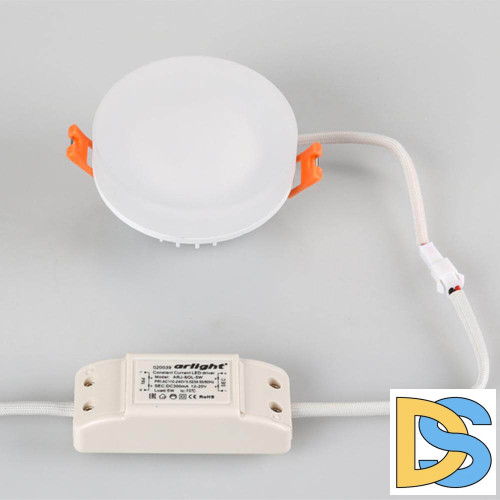 Встраиваемый светильник Arlight LTD-80R-Opal-Roll 5W Warm White 020809