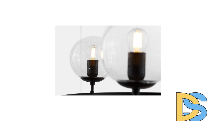 Подвесная люстра Lumina Deco Ceredo LDP 6034-6 RND BK