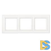 Рамка трехместная Jung EPD483WWM