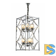 Подвесная люстра Lumina Deco Quadrato LDP 1223-8 CHR
