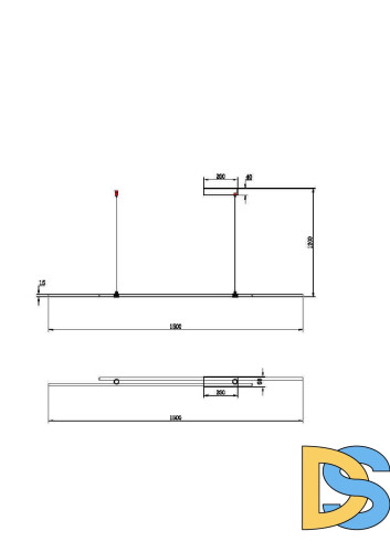 Подвесной светильник Maytoni Halo MOD005PL-L48BSK
