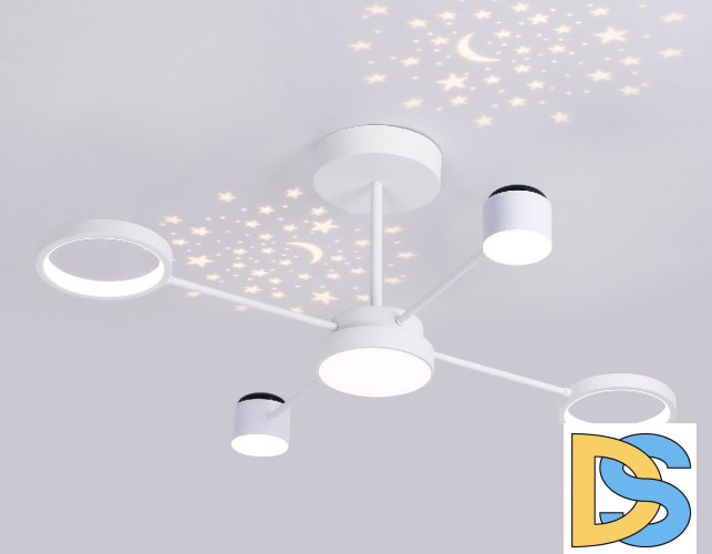 Люстра на штанге Ambrella Light Comfort LineTech FL51631