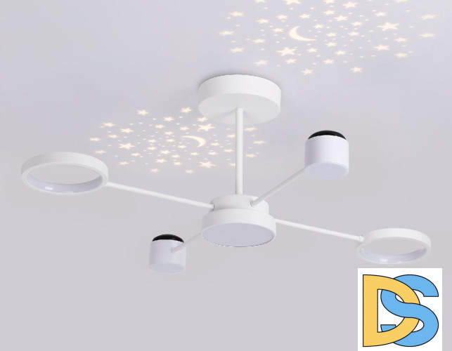 Люстра на штанге Ambrella Light Comfort LineTech FL51631